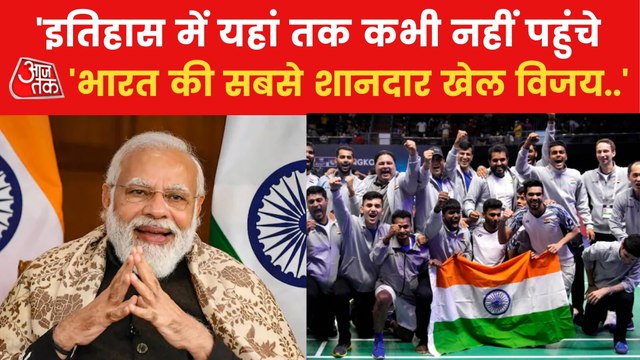PM Modi congratulates Thomas Cup Champions on phone
