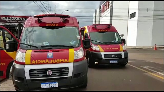 Jovem sofre ferimentos graves em acidente na Rua Cuiabá
