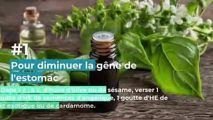 Aérophagie : 3 remèdes avec des huiles essentielles