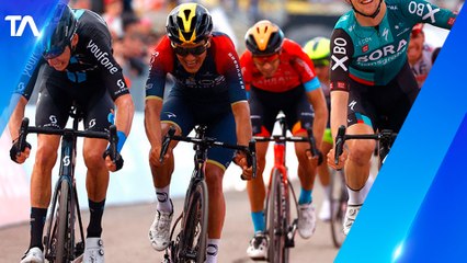 Carapaz asciende al cuarto lugar de la general del Giro de Italia