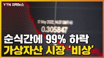 [자막뉴스] 순식간에 99% 하락...가상자산 시장 거품 붕괴? / YTN