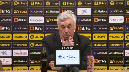 Rueda de prensa de Carlo Ancelotti