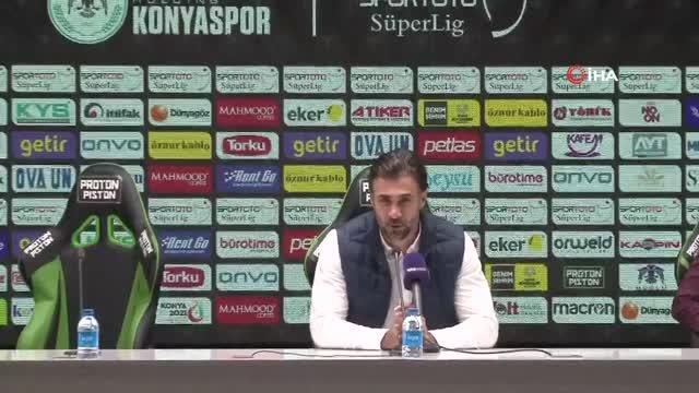 Ömer Erdoğan: Konyaspor'u tebrik ediyorum