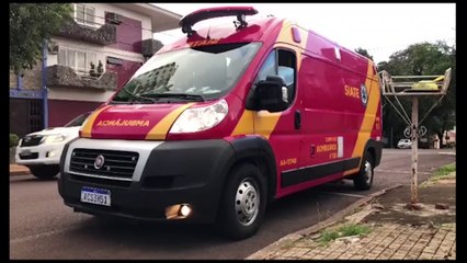 Idoso fica ferido ao sofrer queda no Centro