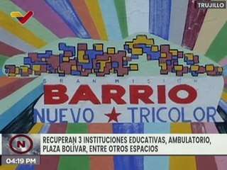 Trujillo | Barrio Nuevo Barrio Tricolor rehabilitó 100 viviendas en la población de Tostós