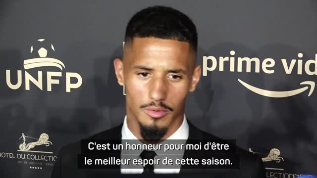 Trophées UNFP - Saliba : Honoré de remporter ce trophée de meilleur espoir