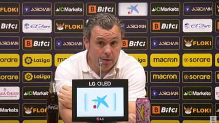Rueda de prensa de Sergio González