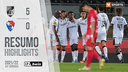 Highlights: Vitória SC 5-0 Gil Vicente (Liga 21/22 #34)