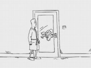 Lachvandedag.nl - Kat wil naar binnen