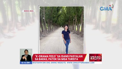 'K-drama feels' sa isang pasyalan sa Baras, patok sa mga turista | UB