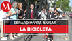 Marcelo Ebrard celebra aniversario de “Muévete en bici”