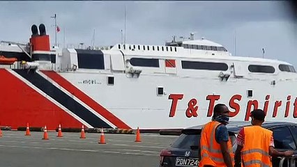 Sargassum Seeweed Causes Delay On Sea Bridge