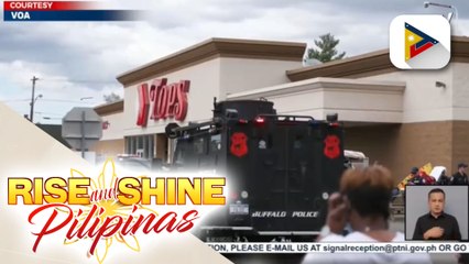 10 patay, 3 sugatan sa pamamaril sa isang supermarket sa Buffalo, New York