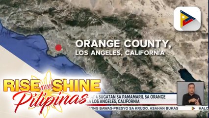 1 patay at 4 sugatan sa pamamaril sa Orange County sa Los Angeles, California
