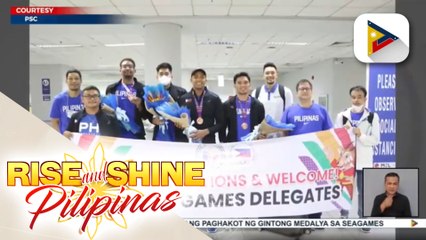 Ilan sa mga atletang lumaban sa 31st SEAG sa Vietnam, nakabalik na sa bansa