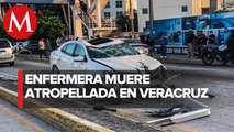 Menor de edad atropella y mata a enfermera en Boca del Río, Veracruz