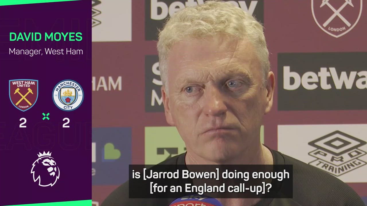 Bowen good enough for England - Moyes