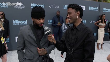 Bryson Tiller on New Music With Jack Harlow, Being a Dad & More | BBMAs 2022