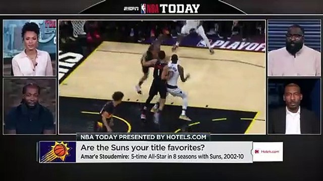 Amar’e Stoudemire on the Nets, Suns’ chances to win the title & Deandre Ayton’s game in the playoffs