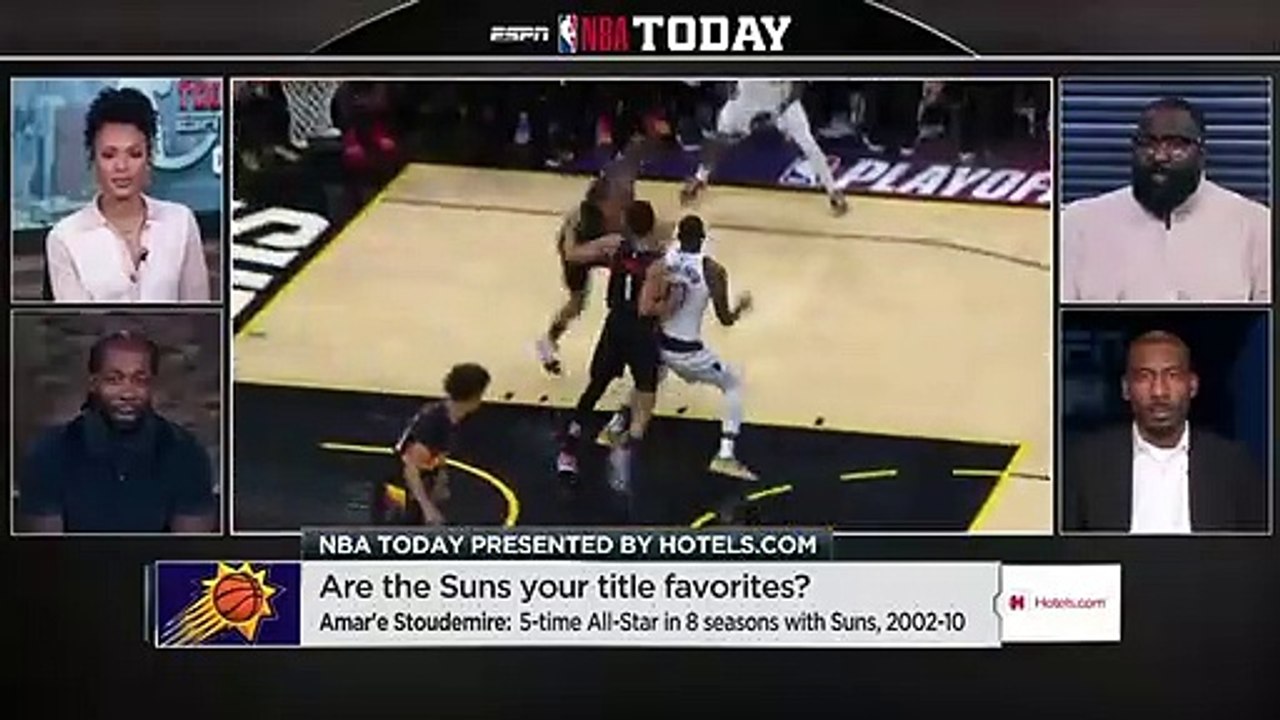 Amar’e Stoudemire on the Nets, Suns’ chances to win the title & Deandre Ayton’s game in the playoffs