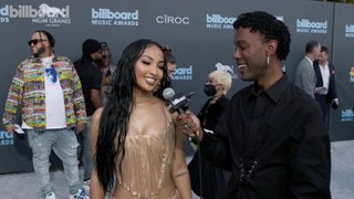 Shenseea Talks Working With Megan Thee Stallion & Hitting the Studio With Diddy | BBMAs 2022