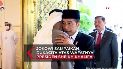 Jokowi Singgah di Abu Dhabi, Sampaikan Dukacita atas Wafatnya Presiden Sheikh Khalifa