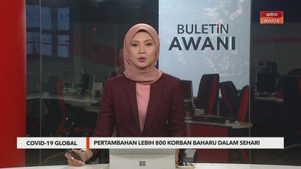 COVID-19 Global | Pertambahan lebih 800 korban baharu dalam sehari