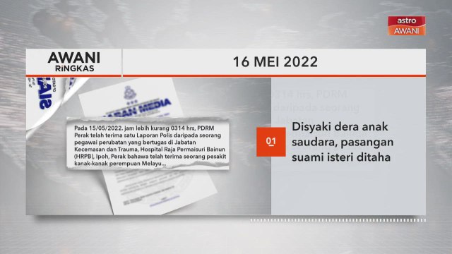 AWANI Ringkas: Kes Batu Puteh, Batuan Tengah dan Tubir Selatan