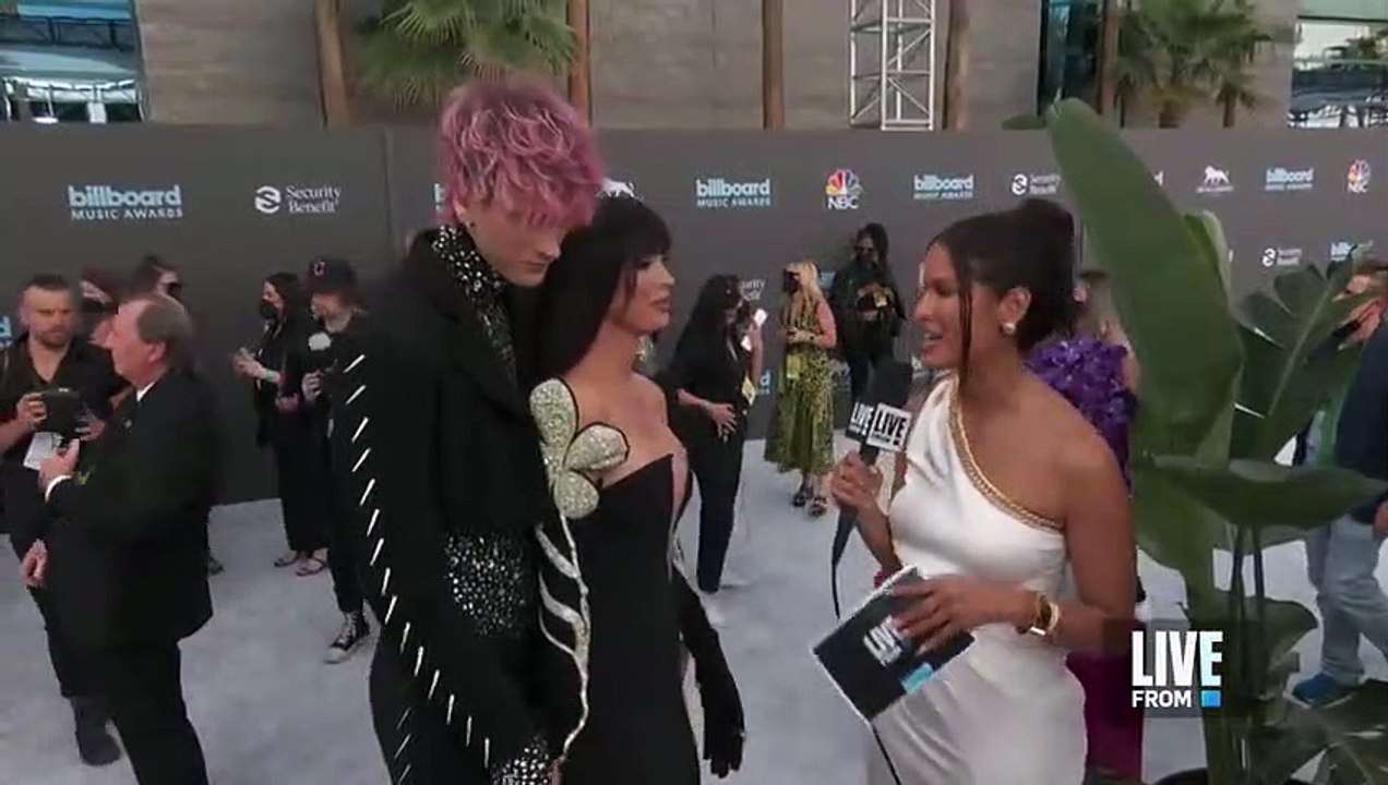 MGK & Megan Fox Celebrating Her Birthday at BBMAs 2022 (Exclusive) - E! Red Carpet