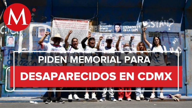 Madres buscadoras protestan y exigen que Glorieta de la Palma sea renombrada