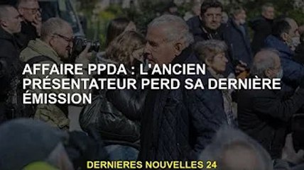 Affaire PPDA : un ancien animateur perd son dernier spectacle
