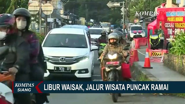 Libur Panjang Hari Raya Waisak, Jalur Wisata Puncak Terapkan One Way dan Ganjil-Genap!