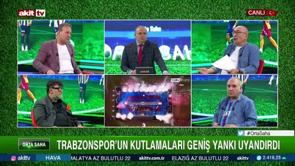 Şampiyon Trabzonspor kupasını aldı