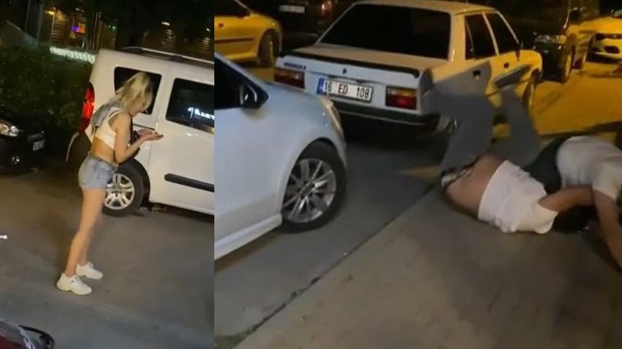 Dövülen kadını kurtarıp döveni etkisiz hale getirdiler