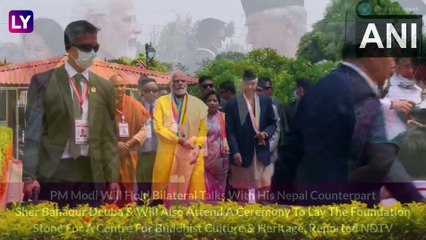 Download Video: PM Modi In Nepal On Occasion Of Buddha Purnima, To Meet His Nepalese Compatriot