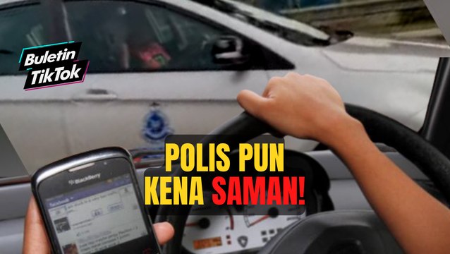 Polis pun kena saman!
