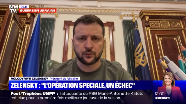 Volodymyr Zelensky: Les occupants refusent d'admettre qu'ils sont dans une impasse et que leur soi-disant opération spéciale a échoué