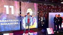 Anastasios Bakasetas, Trabzonspor'un şampiyonluk kutlamalarında böyle dans etti