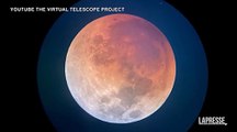 Eclissi di luna: la Superluna rossa