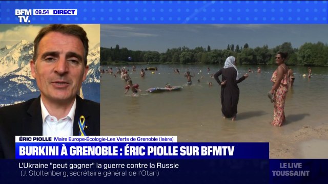 Burkini à Grenoble: Eric Piolle évoque une 'zemmourisation' du débat public en France