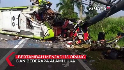 Pengakuan Keluarga Korban Kecelakaan Bus Mojokerto: Dua Meninggal dan Satu Kritis