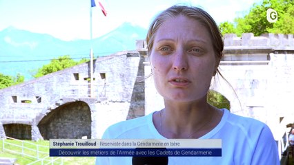 Reportage - Entrainement des cadets de la gendarmerie