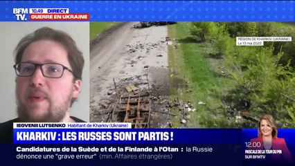 "Il n'y a plus de bombardements comme il y en avait il y a quelques jours", selon cet habitant de Kharkiv