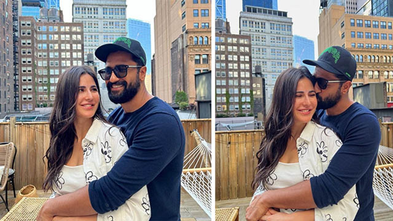 Katrina Kaif का Husband Vicky Kaushal के साथ Romantic Birthday Celebration,New York में किया Kiss