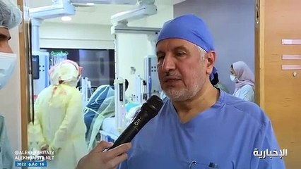 فيديو رئيس فريق عمليات فصل التوائم السيامية د. عبدالله الربيعة أهنئ والدي التوأم السيامي اليمني يوسف و ياسين بنجاح العملية - - الإخبارية