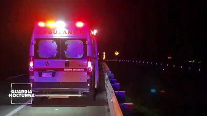 Tras una persecución policiaca un hombre murió al volcar en el Macrolibramiento