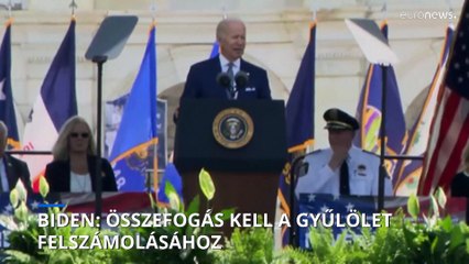 Biden: „Összefogás szükséges a gyűlölet felszámoláshoz”
