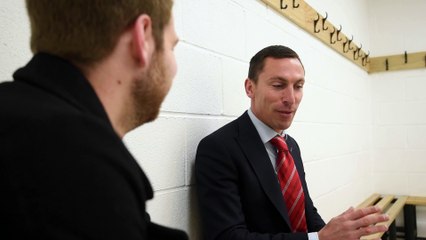 New Fleetwood Town head coach Scott Brown speaks to The Gazette's Tom Sandells