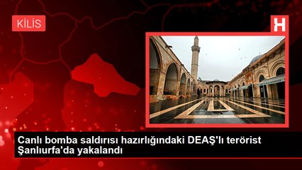 Son Dakika | Canlı bomba saldırısı hazırlığındaki DEAŞ'lı terörist Şanlıurfa'da yakalandı