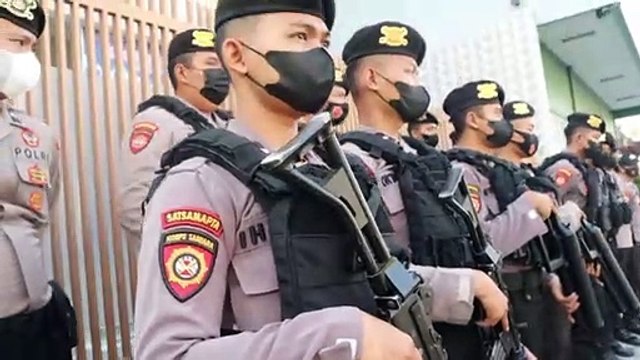 Polres Pemalang Sterilisasi Vihara Parama Maitreya Jelang Waisak